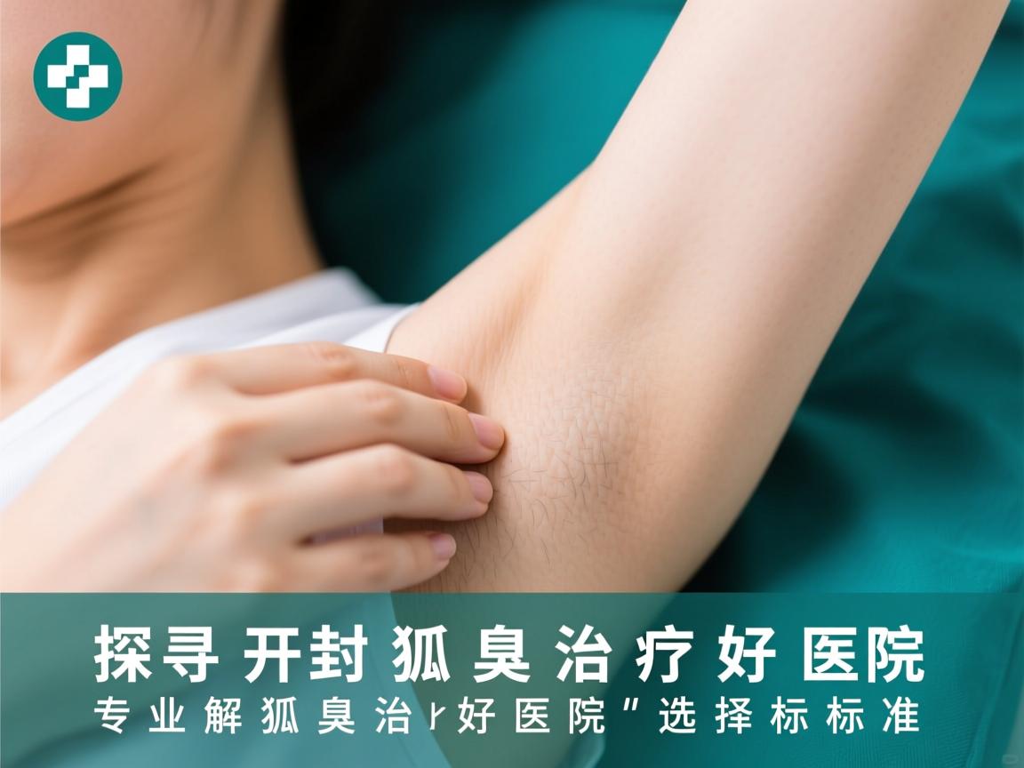 探寻开封狐臭治疗好医院，专业解析狐臭治疗好医院的选择标准