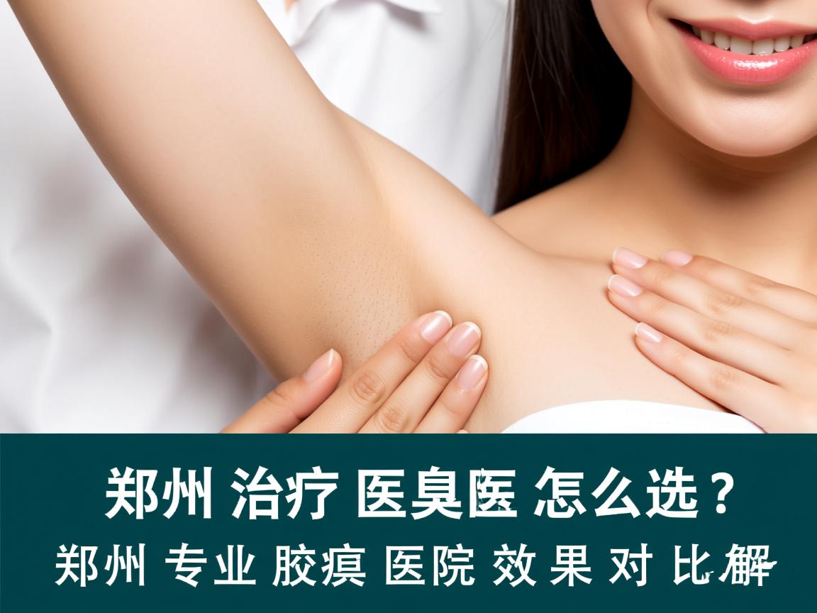郑州治疗腋臭的医院怎么选？郑州专业腋臭医院效果对比解析