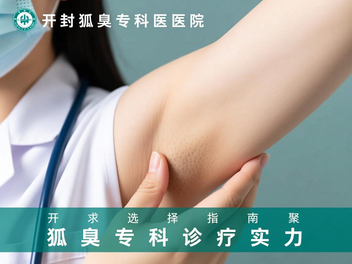 开封狐臭专科医院选择指南，聚焦狐臭专科诊疗实力