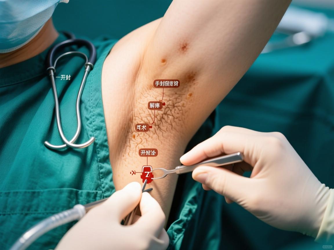 腋臭手术开封，深度解析腋臭手术开封全过程