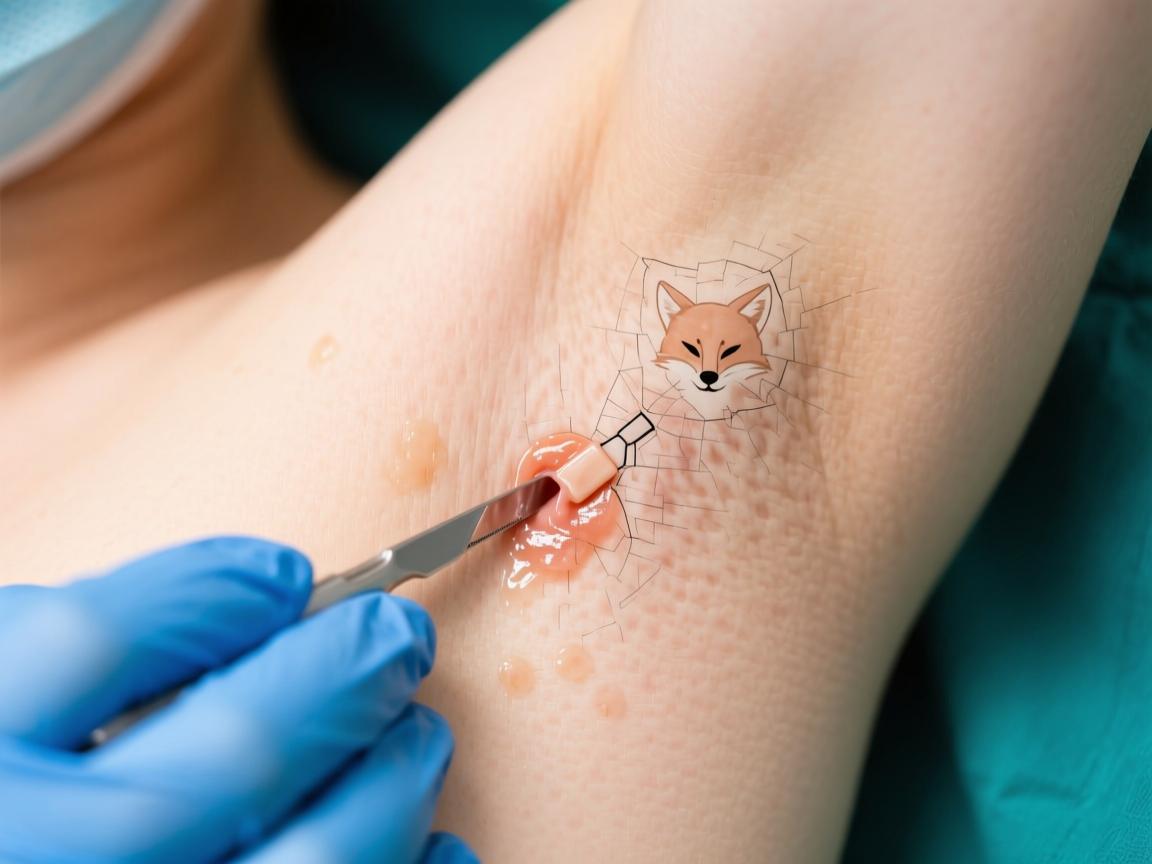 小切口汗腺清除术治疗狐臭怎么样？深度解析小切口汗腺清除术