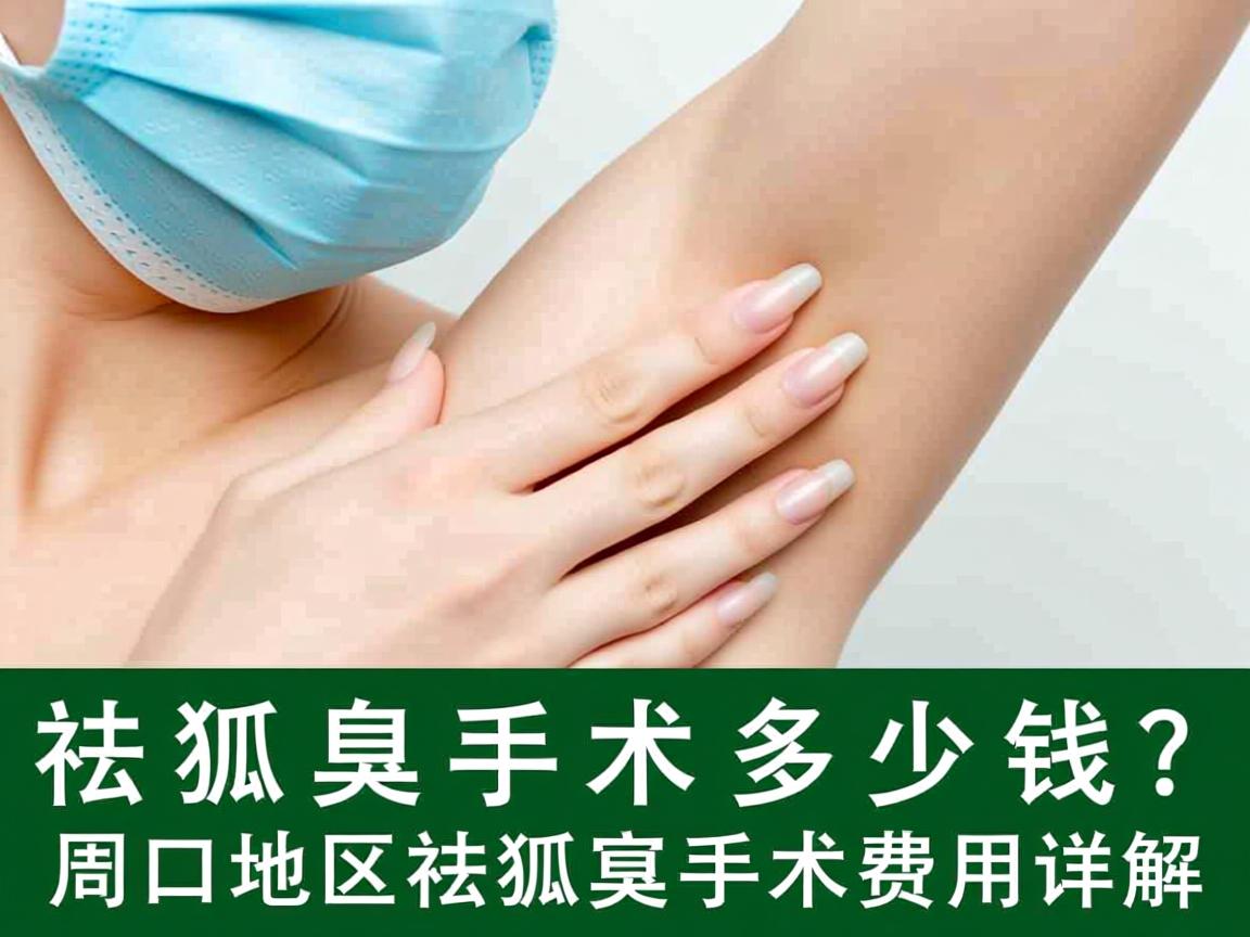 祛狐臭手术多少钱？周口地区祛狐臭手术费用详解