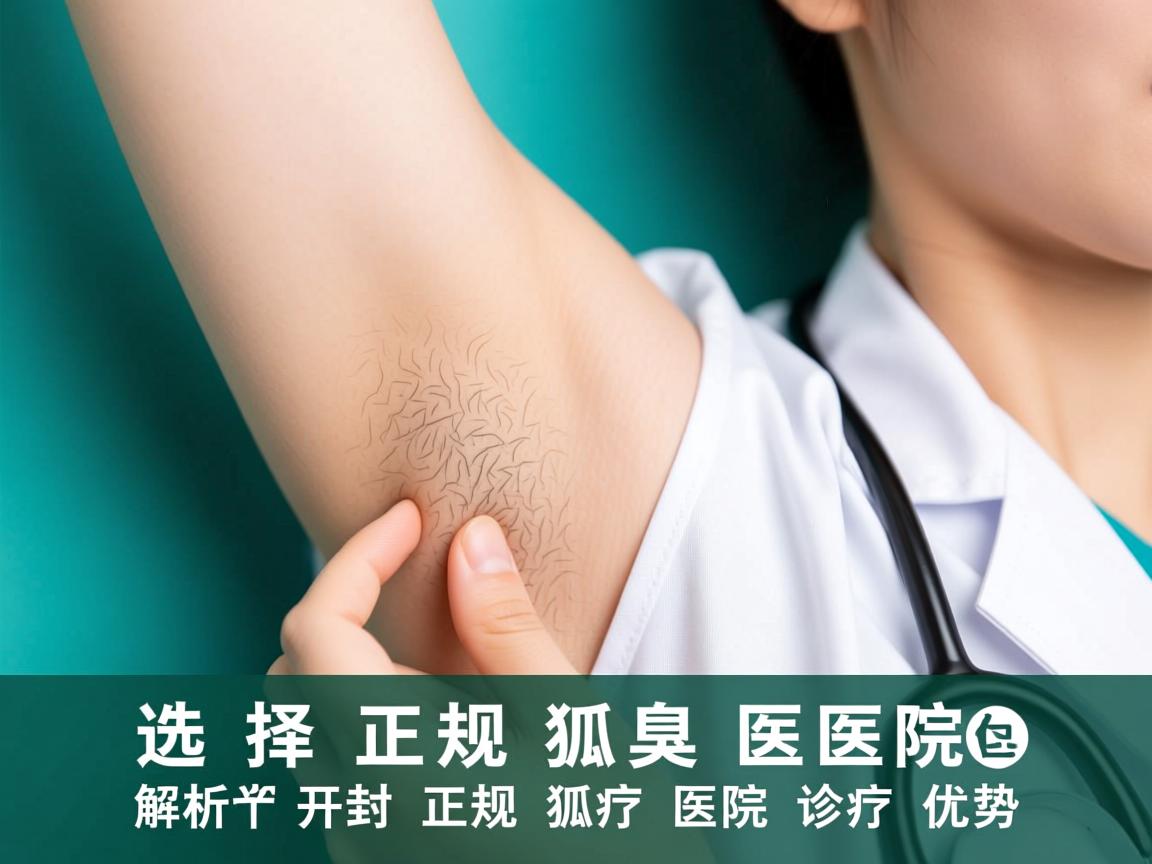 选择正规狐臭医院，解析开封正规狐臭医院的诊疗优势