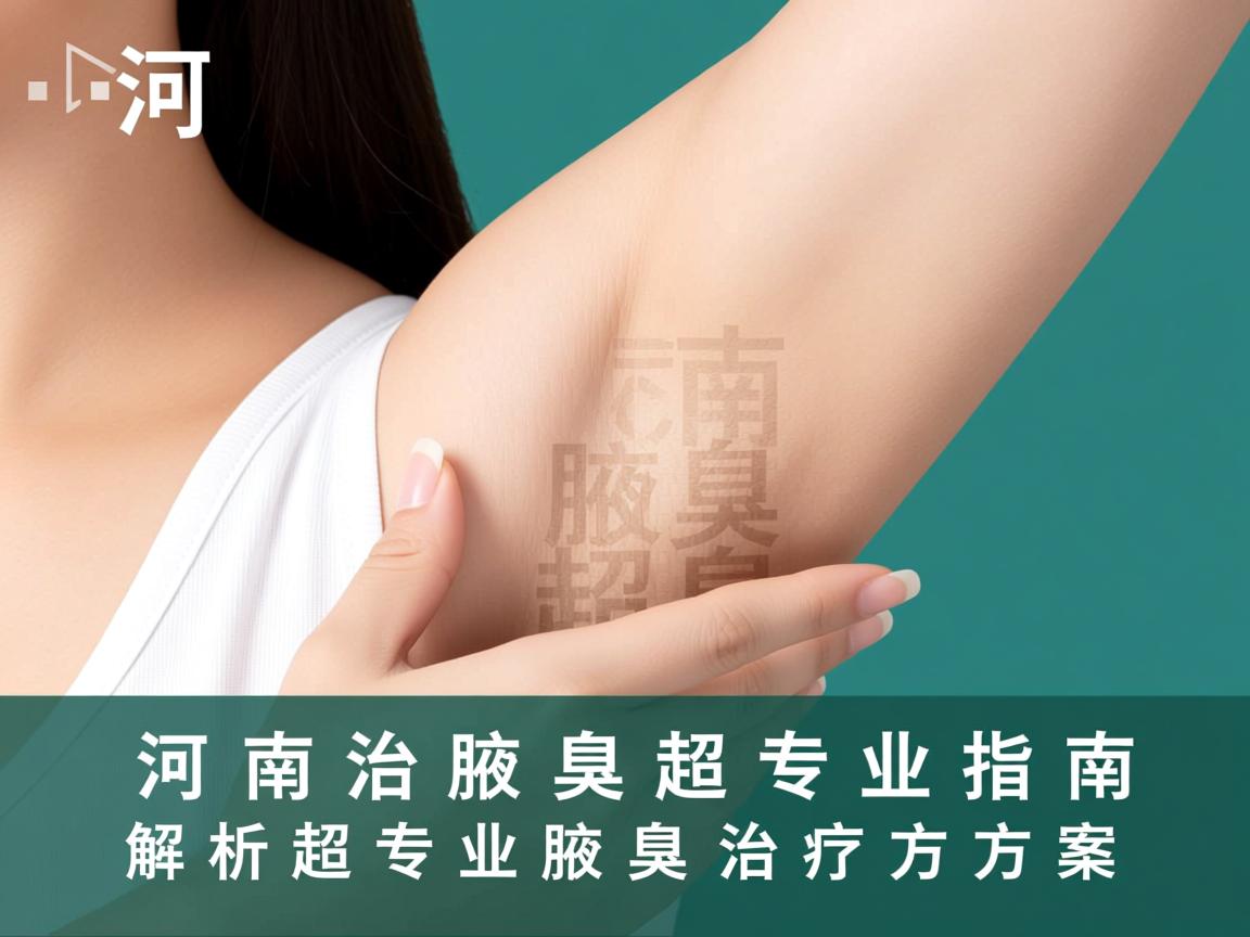 河南治疗腋臭超专业指南，解析超专业腋臭治疗方案