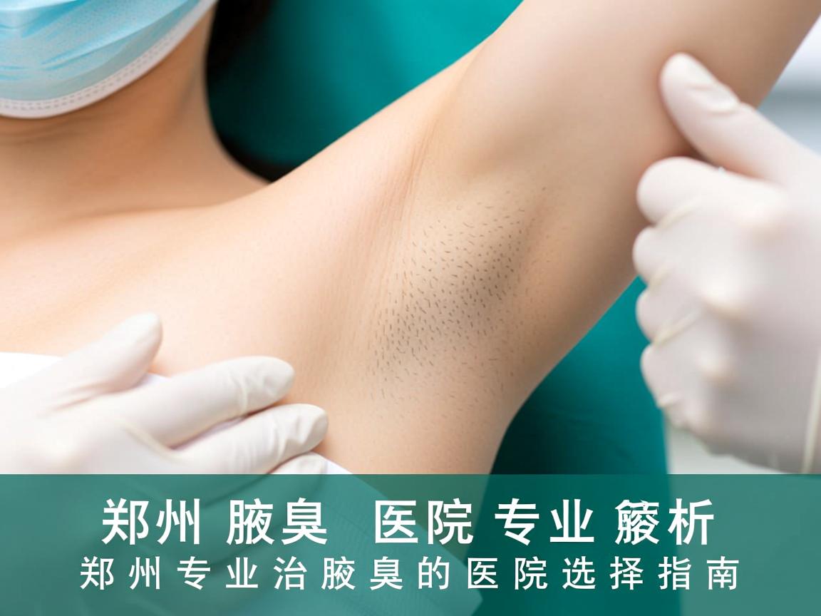 郑州腋臭医院专业解析，郑州专业治疗腋臭的医院选择指南