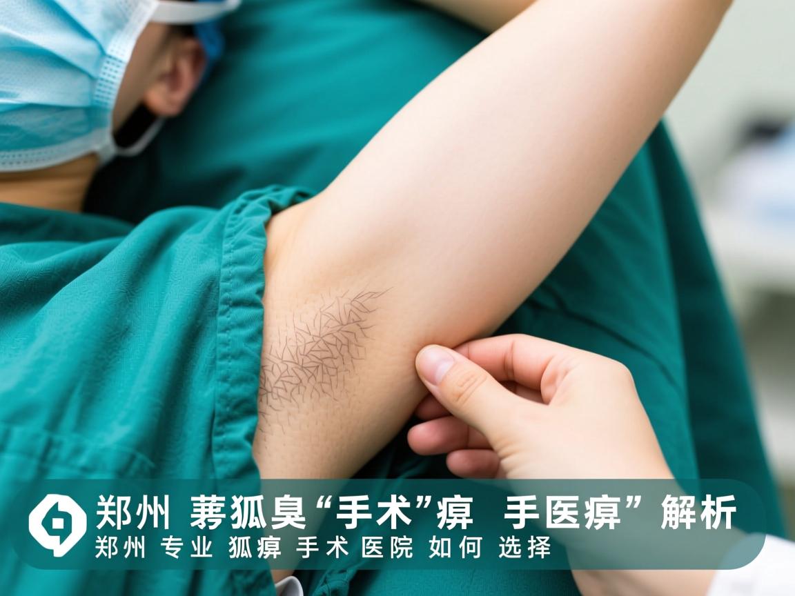 郑州狐臭手术医院解析，郑州专业狐臭手术医院如何选择