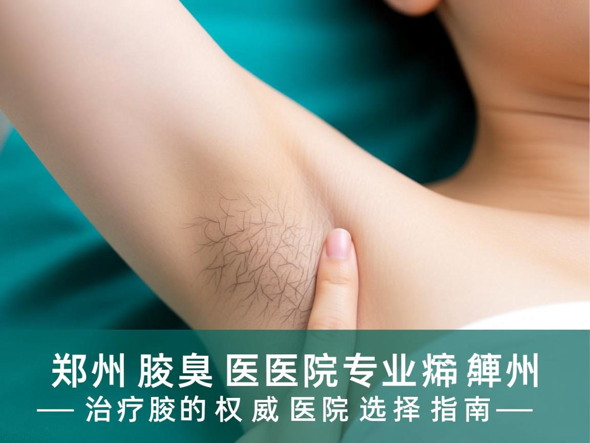 郑州腋臭医院专业解析，郑州治疗腋臭的权威医院选择指南