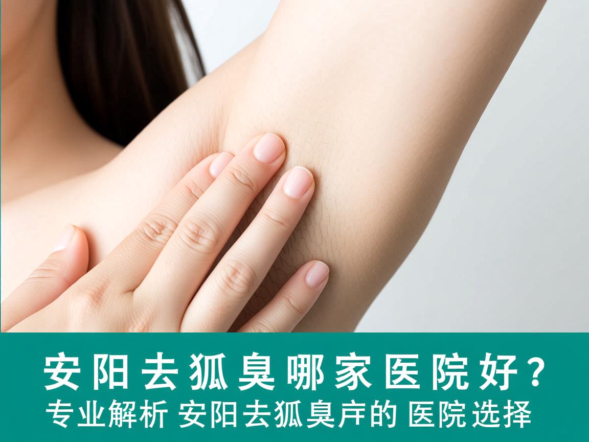安阳去狐臭哪家医院好？专业解析安阳去狐臭的医院选择