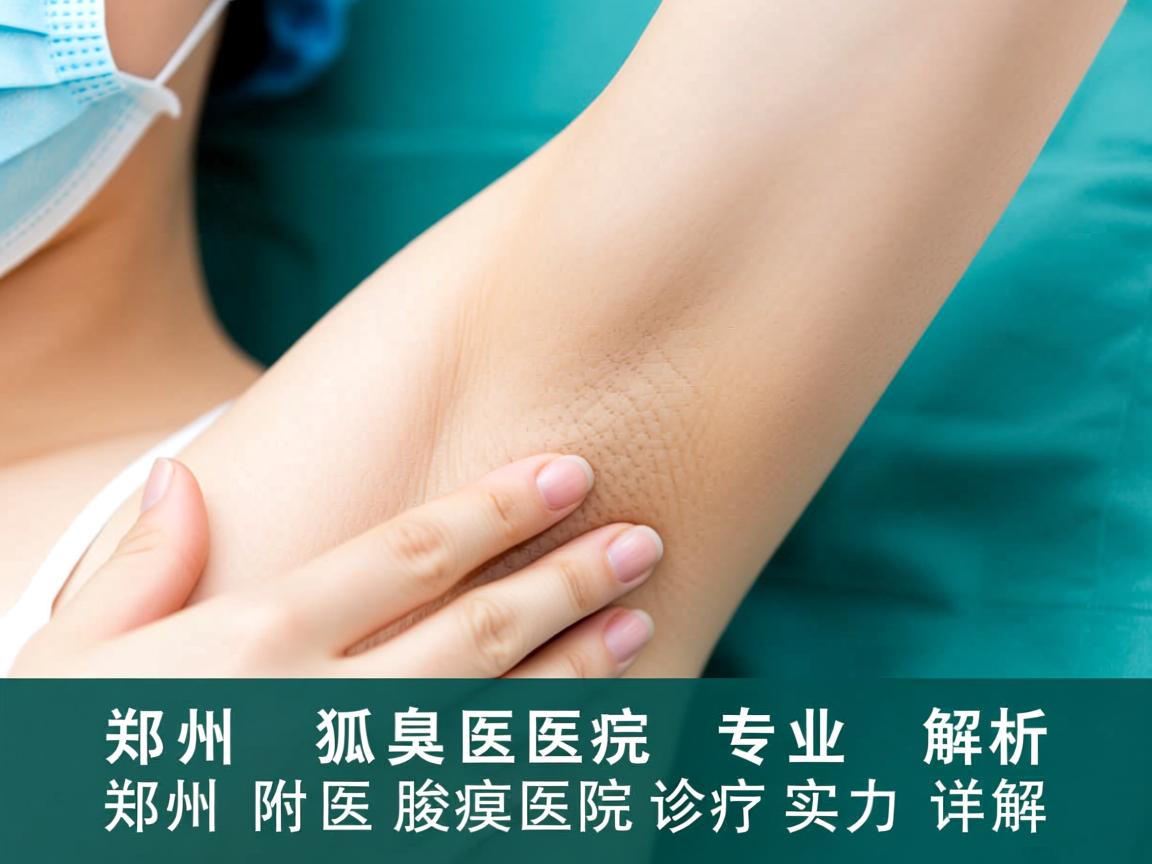 郑州狐臭医院专业解析,郑州附医腋臭医院诊疗实力详解 郑州狐臭医院专业解析,郑州附医腋臭医院诊疗实力详解