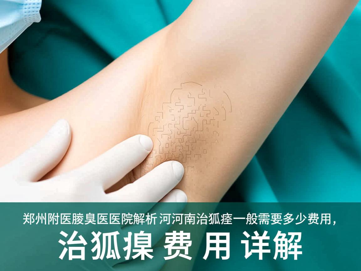 郑州附医腋臭医院解析，河南治狐臭一般需要多少费用，治狐臭费用详解