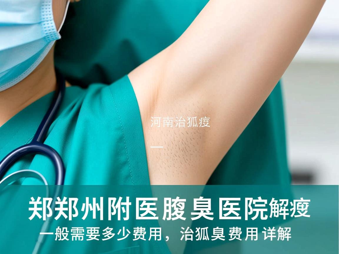 郑州附医腋臭医院解析，河南治狐臭一般需要多少费用，治狐臭费用详解
