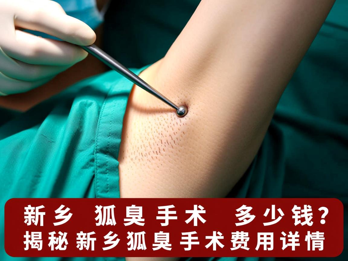 新乡狐臭手术多少钱？揭秘新乡狐臭手术费用详情