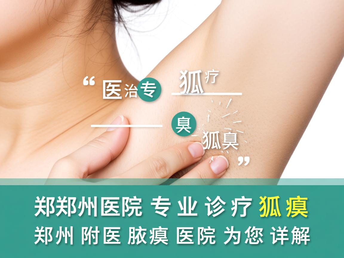 郑州医院治疗狐臭，专业诊疗狐臭，郑州附医腋臭医院为您详解