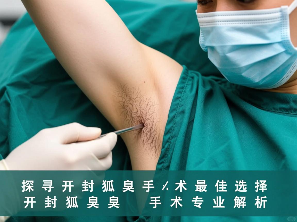 探寻开封狐臭手术最佳选择，开封狐臭手术专业解析