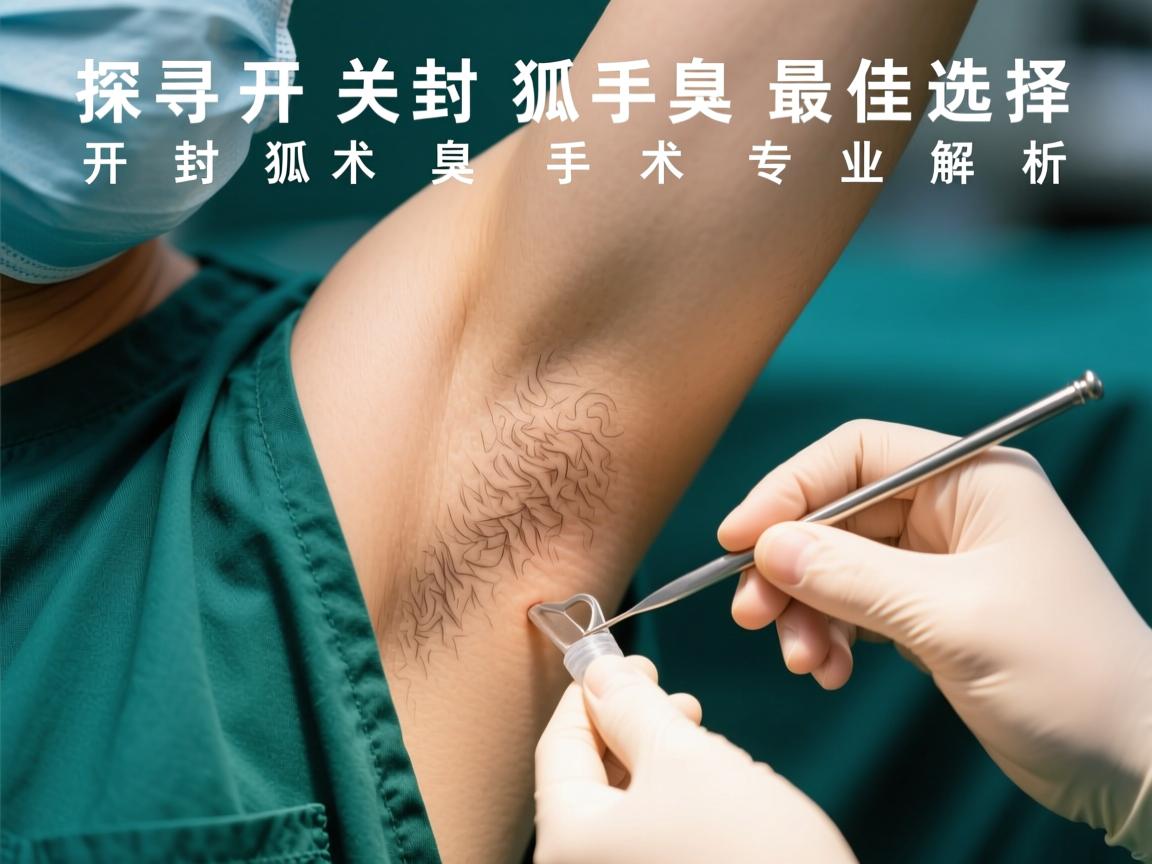 探寻开封狐臭手术最佳选择，开封狐臭手术专业解析
