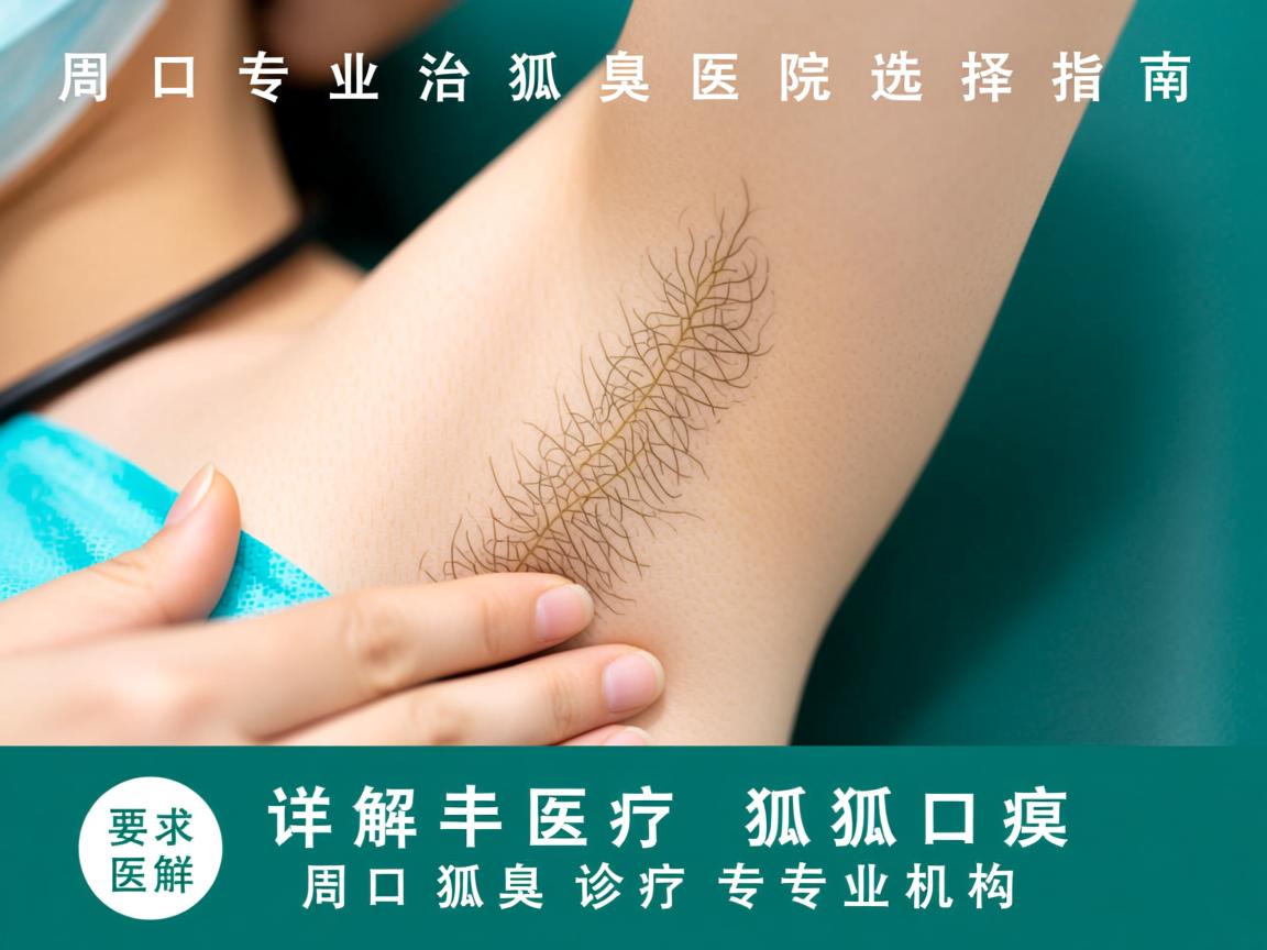 周口专业治狐臭医院选择指南，详解周口狐臭诊疗专业机构