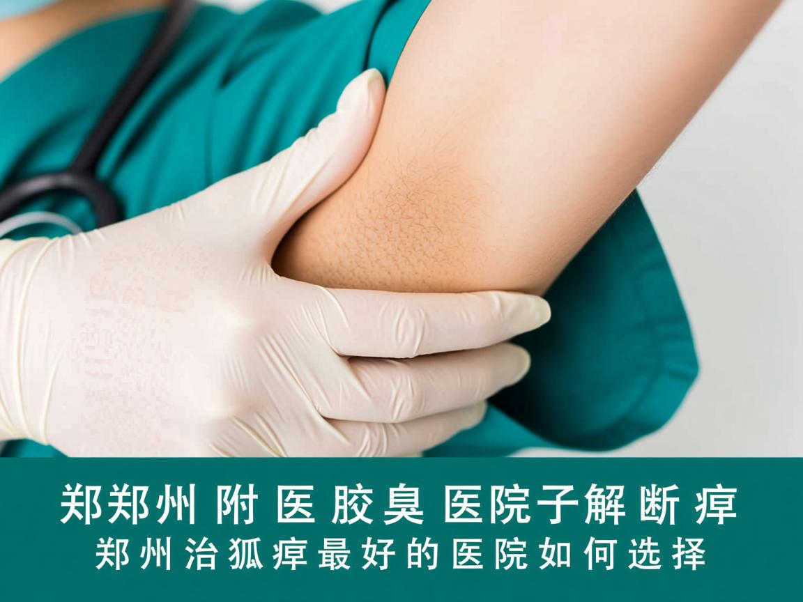 郑州附医腋臭医院解析，郑州治狐臭最好的医院如何选择