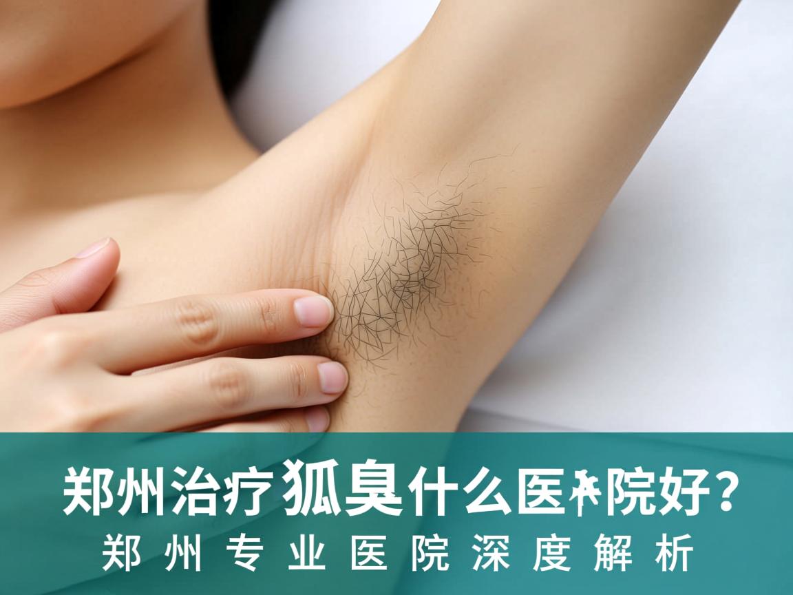 郑州治疗狐臭什么医院好？郑州专业医院深度解析