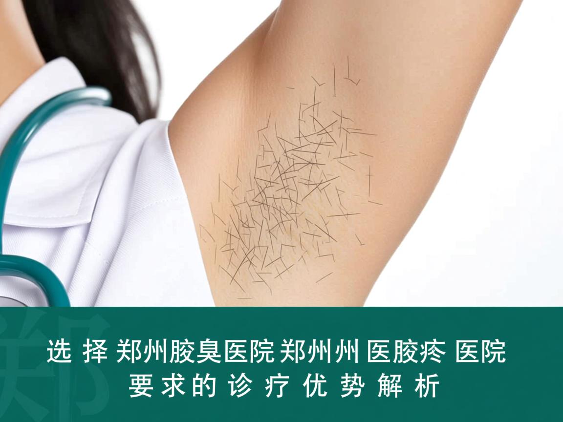 选择郑州腋臭医院，郑州附医腋臭医院的诊疗优势解析