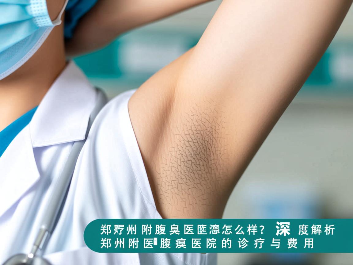 郑州附医腋臭医院怎么样？深度解析郑州附医腋臭医院的诊疗与费用
