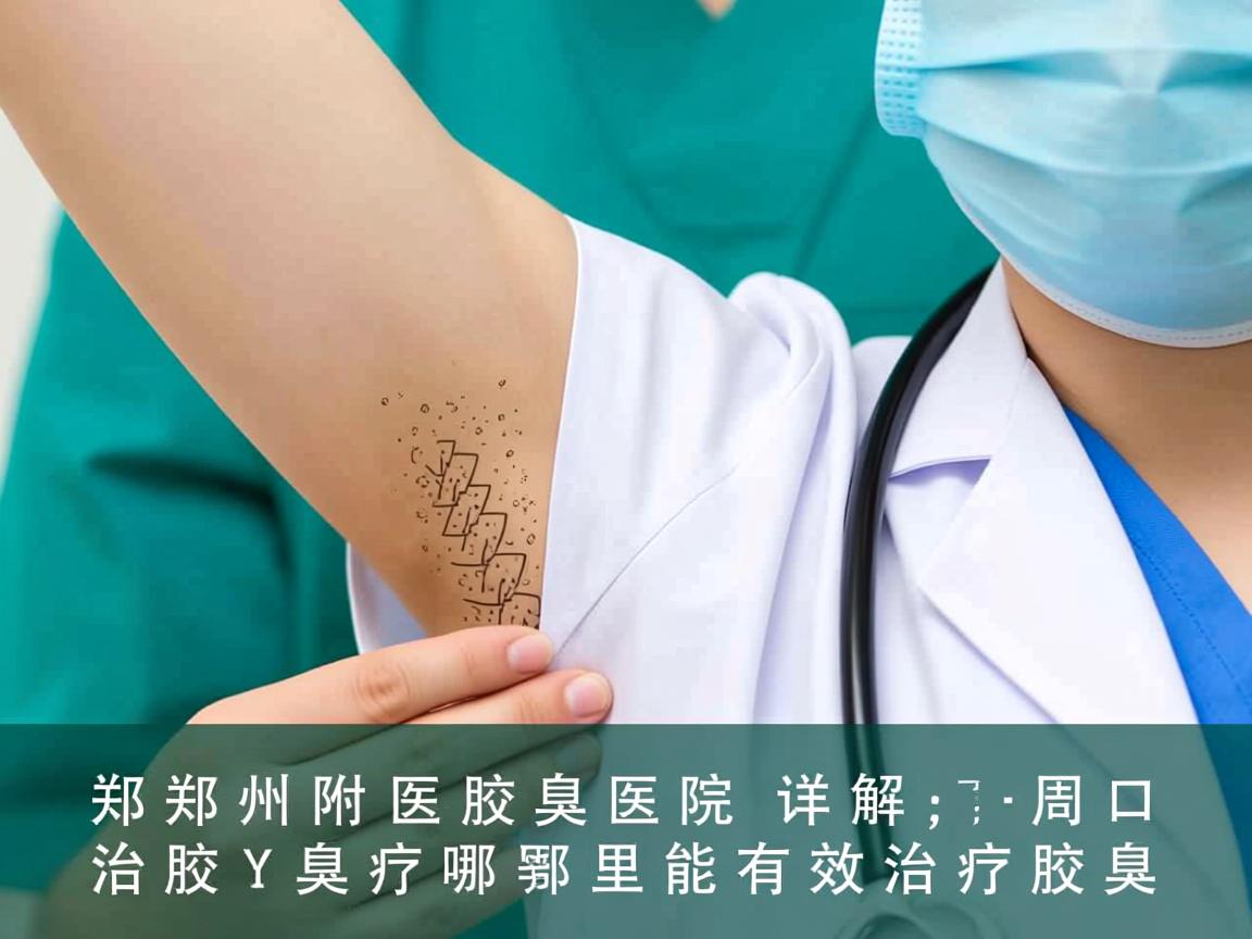 郑州附医腋臭医院详解，周口治疗腋臭哪里能有效治疗腋臭