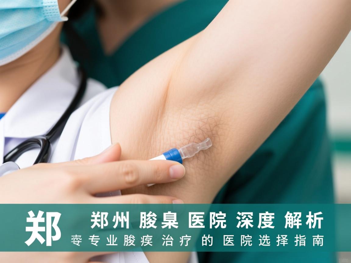 郑州腋臭医院深度解析，郑州专业腋臭治疗的医院选择指南