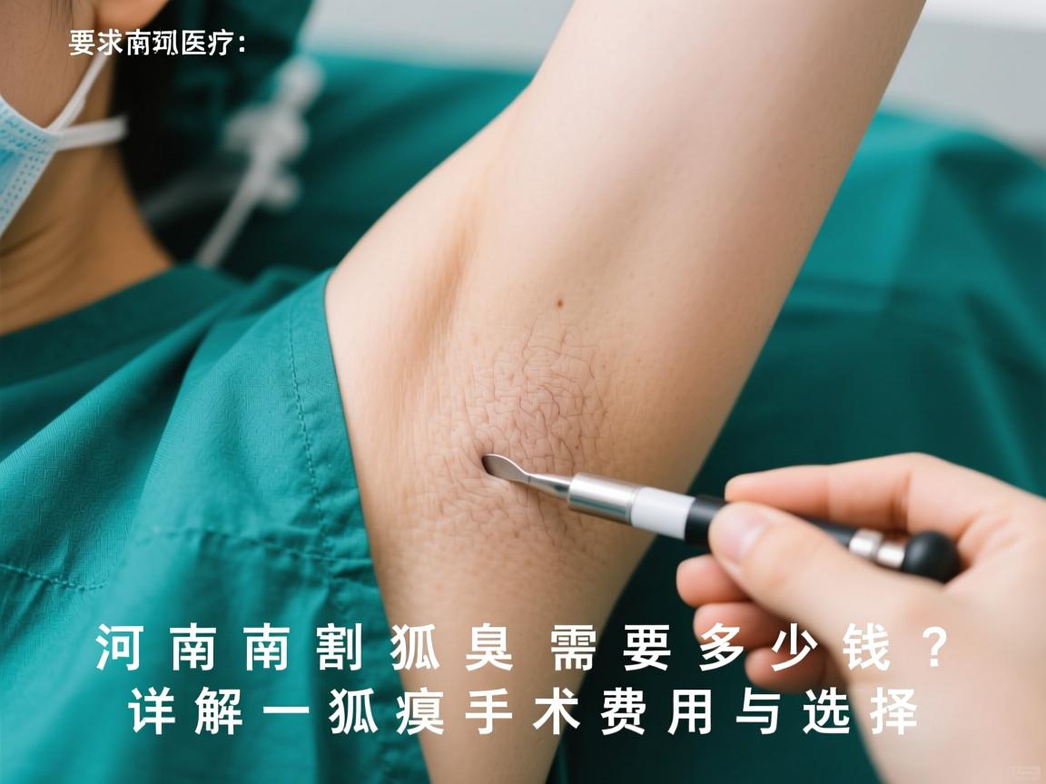 河南割狐臭需要多少钱？详解狐臭手术费用与选择
