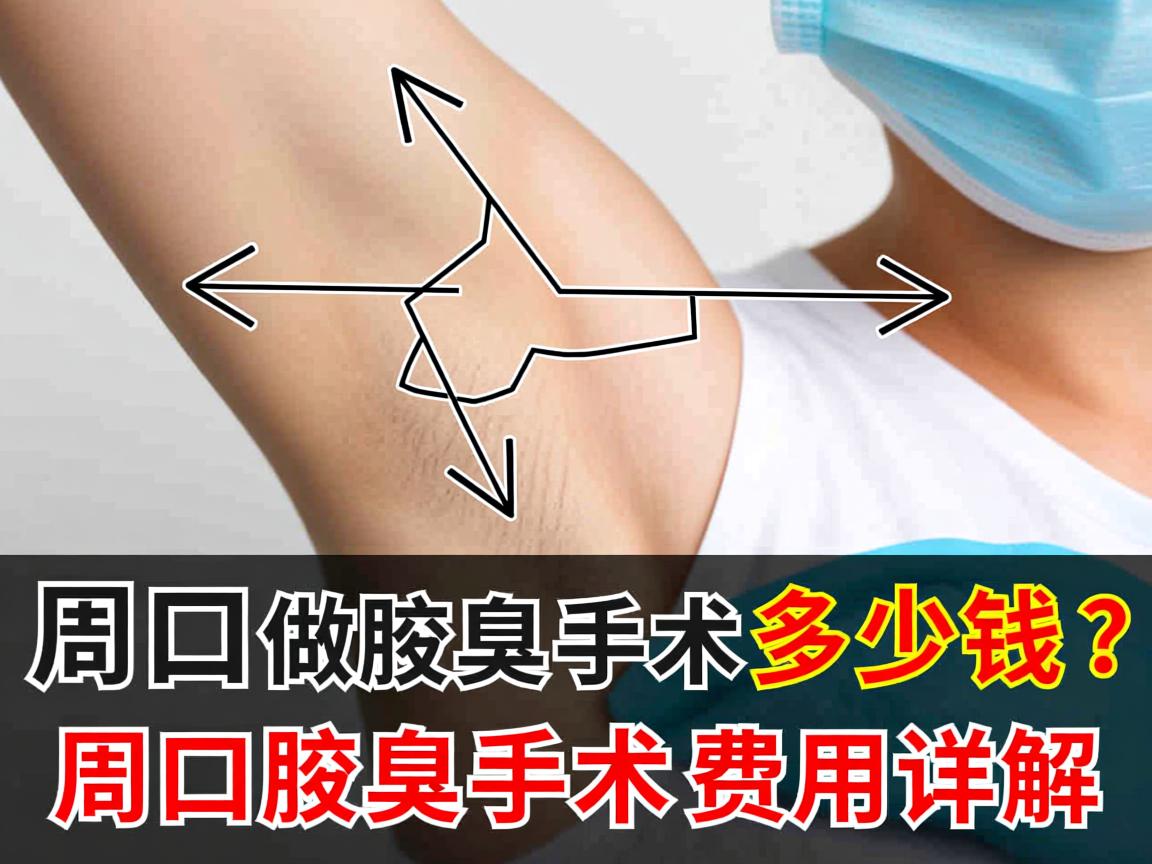 周口做腋臭手术多少钱？周口腋臭手术费用详解
