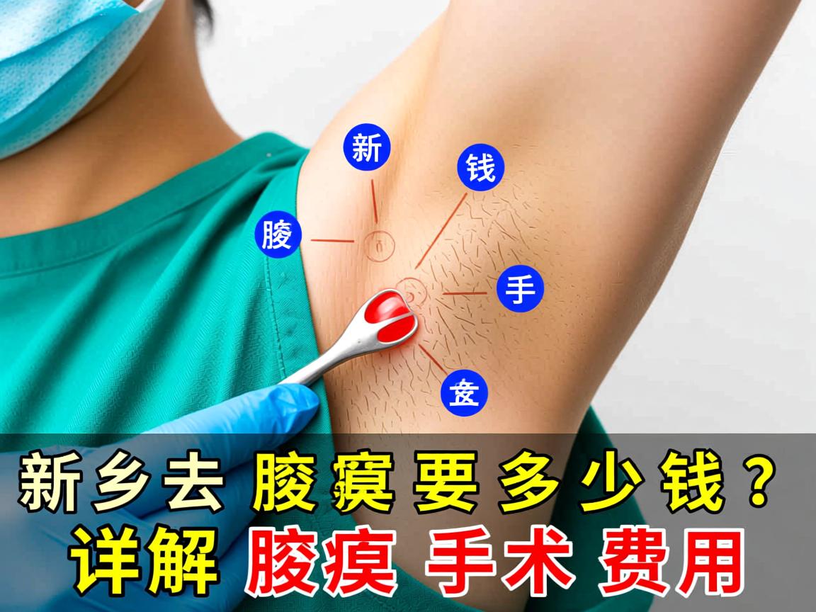 新乡去腋臭手术要多少钱？详解新乡腋臭手术费用
