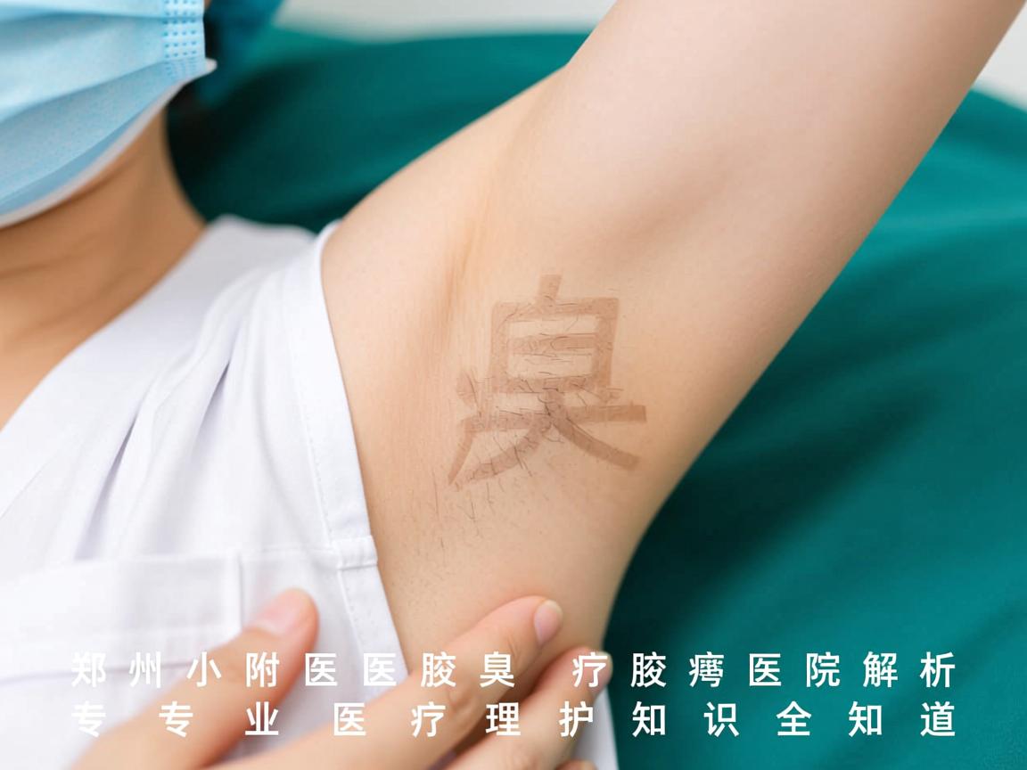 郑州附医腋臭医院解析，专业腋臭医疗护理知识全知道