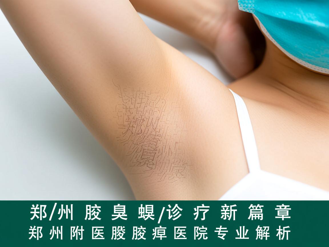 郑州腋臭诊疗新篇章，郑州附医腋臭医院专业解析