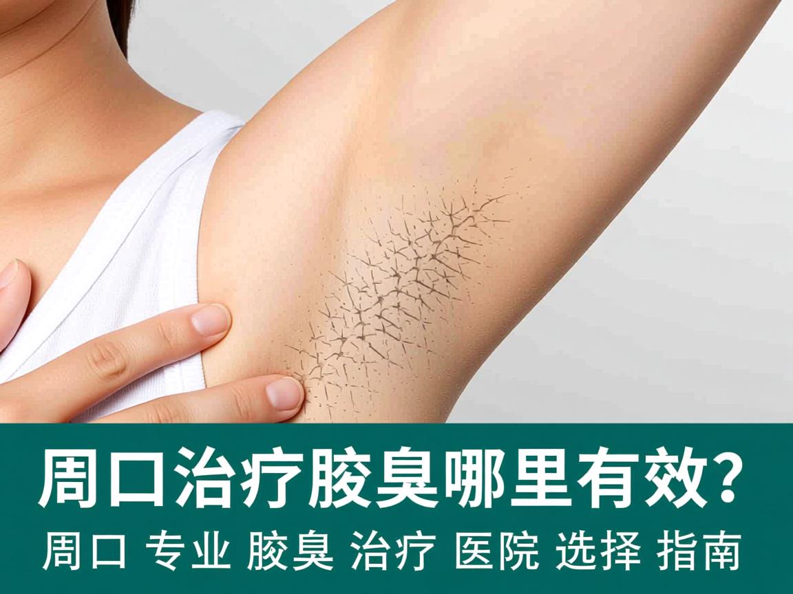 周口治疗腋臭哪里有效？周口专业腋臭治疗医院选择指南
