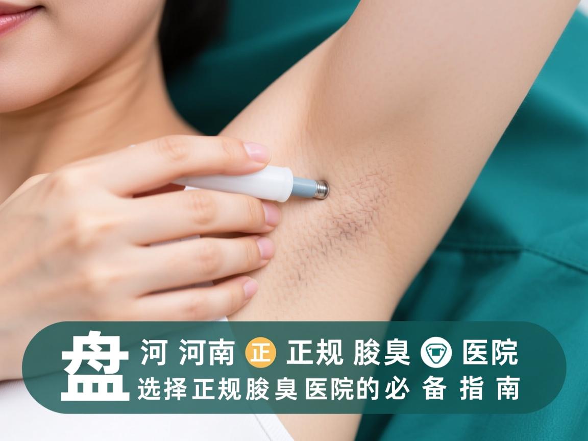 盘点河南正规腋臭医院，选择正规腋臭医院的必备指南