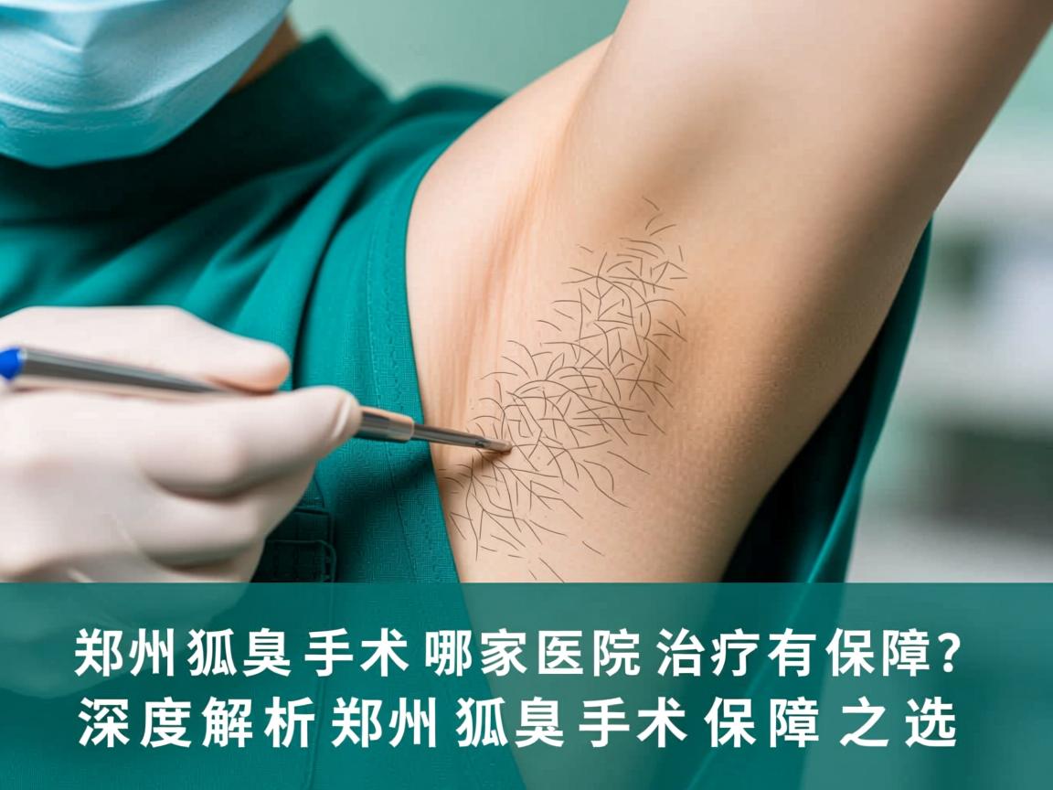 郑州狐臭手术哪家医院治疗有保障？深度解析郑州狐臭手术保障之选