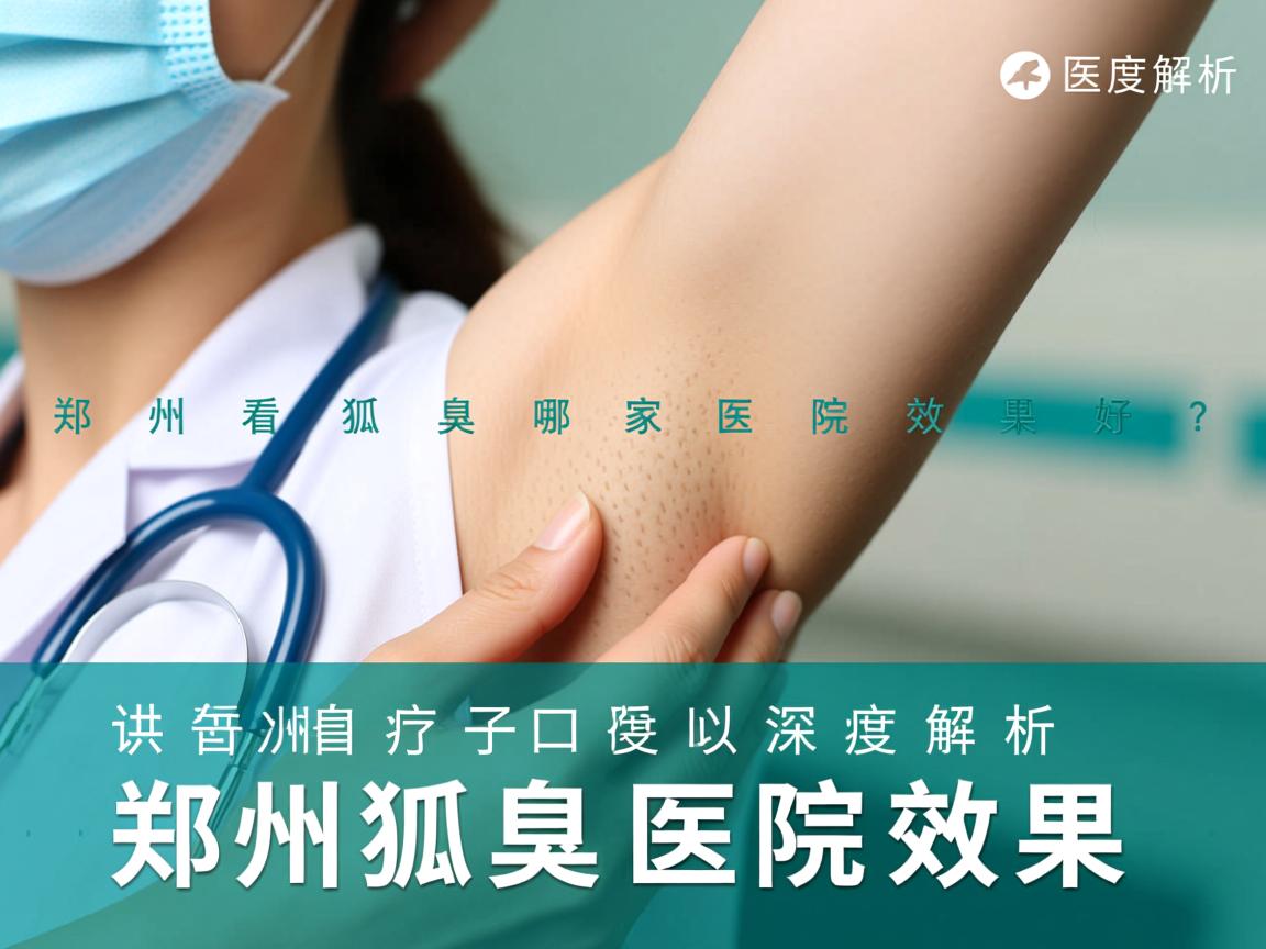 郑州看狐臭哪家医院效果好？深度解析郑州狐臭医院效果