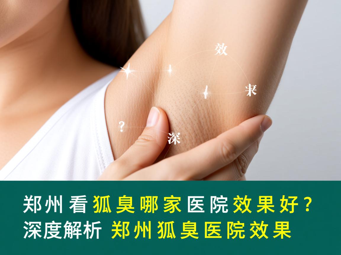 郑州看狐臭哪家医院效果好？深度解析郑州狐臭医院效果