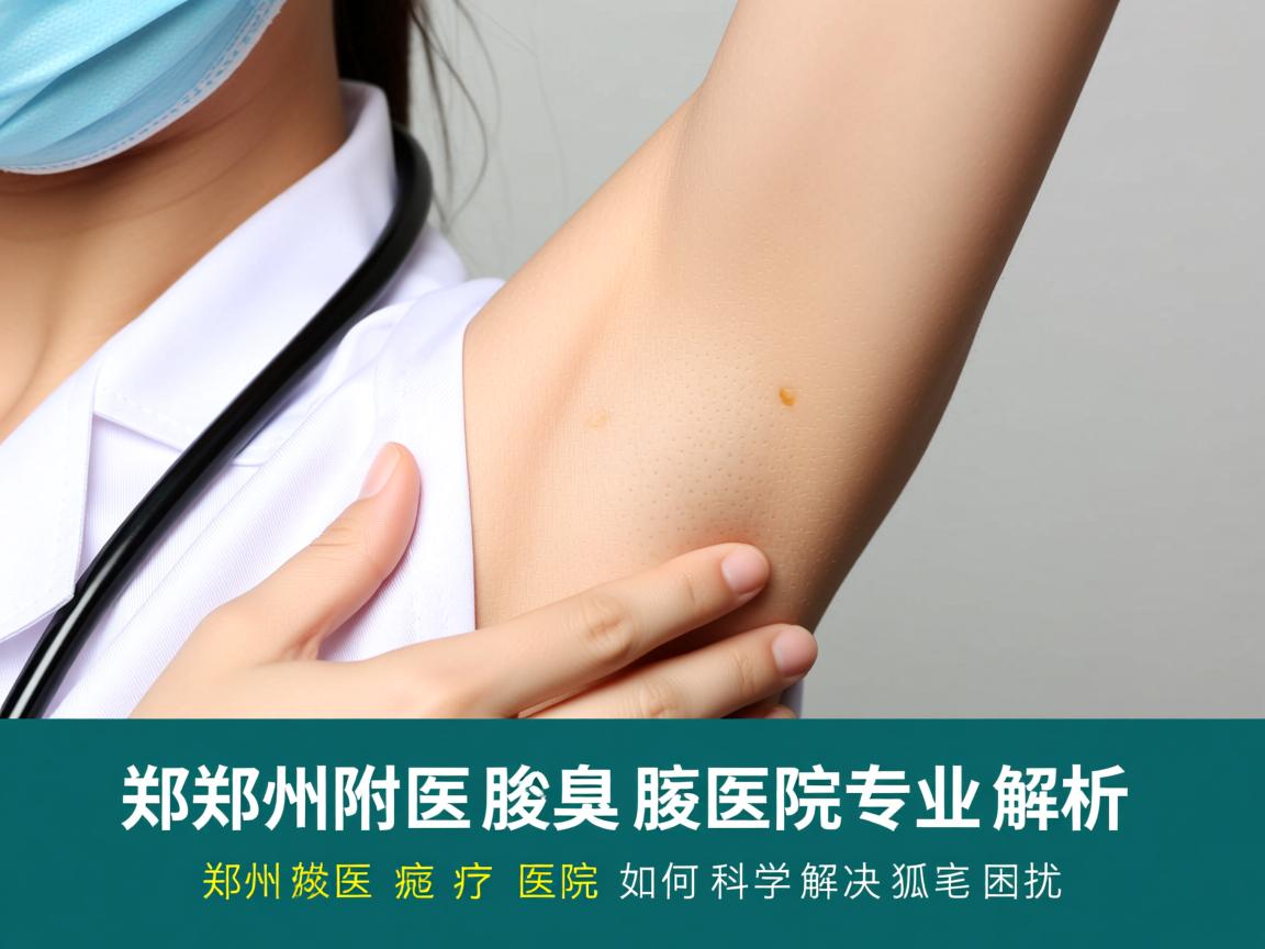 郑州附医腋臭医院专业解析，郑州附医腋臭医院如何科学解决狐臭困扰