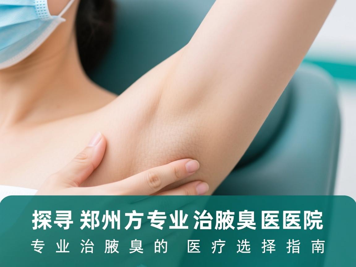 探寻郑州专业治腋臭医院，专业治腋臭的医疗选择指南