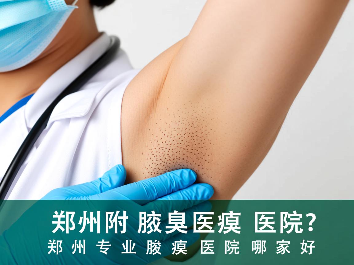郑州附医腋臭医院解析，郑州专业腋臭医院哪家好