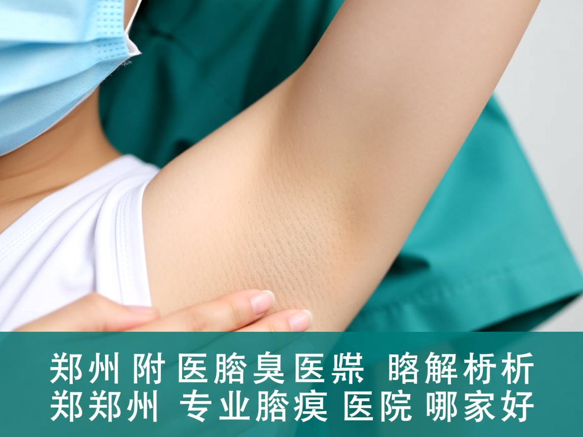 郑州附医腋臭医院解析，郑州专业腋臭医院哪家好