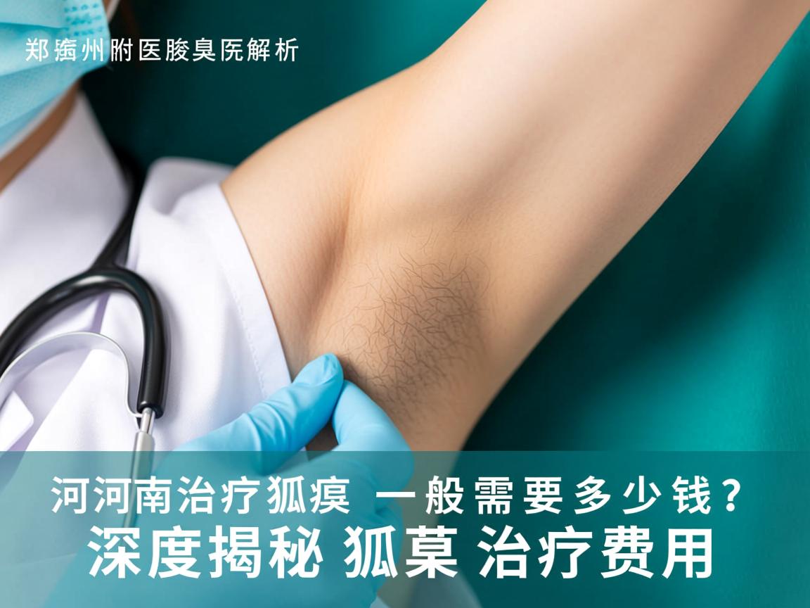 郑州附医腋臭医院解析，河南治疗狐臭一般需要多少钱？深度揭秘狐臭治疗费用