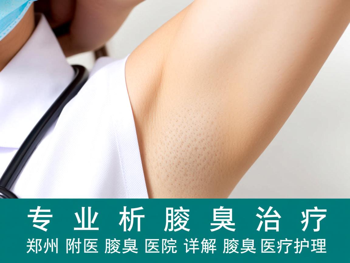 专业解析腋臭治疗，郑州附医腋臭医院详解腋臭医疗护理