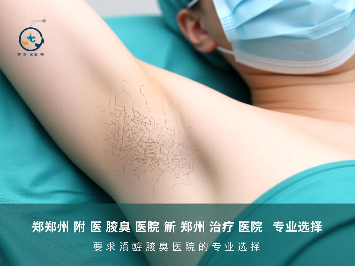 郑州附医腋臭医院解析，郑州治疗腋臭医院的专业选择