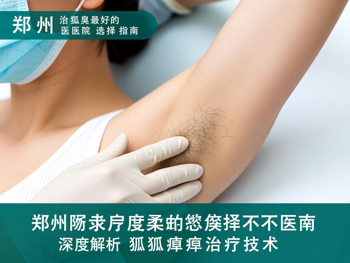 郑州治狐臭最好的医院选择指南，深度解析郑州狐臭治疗技术