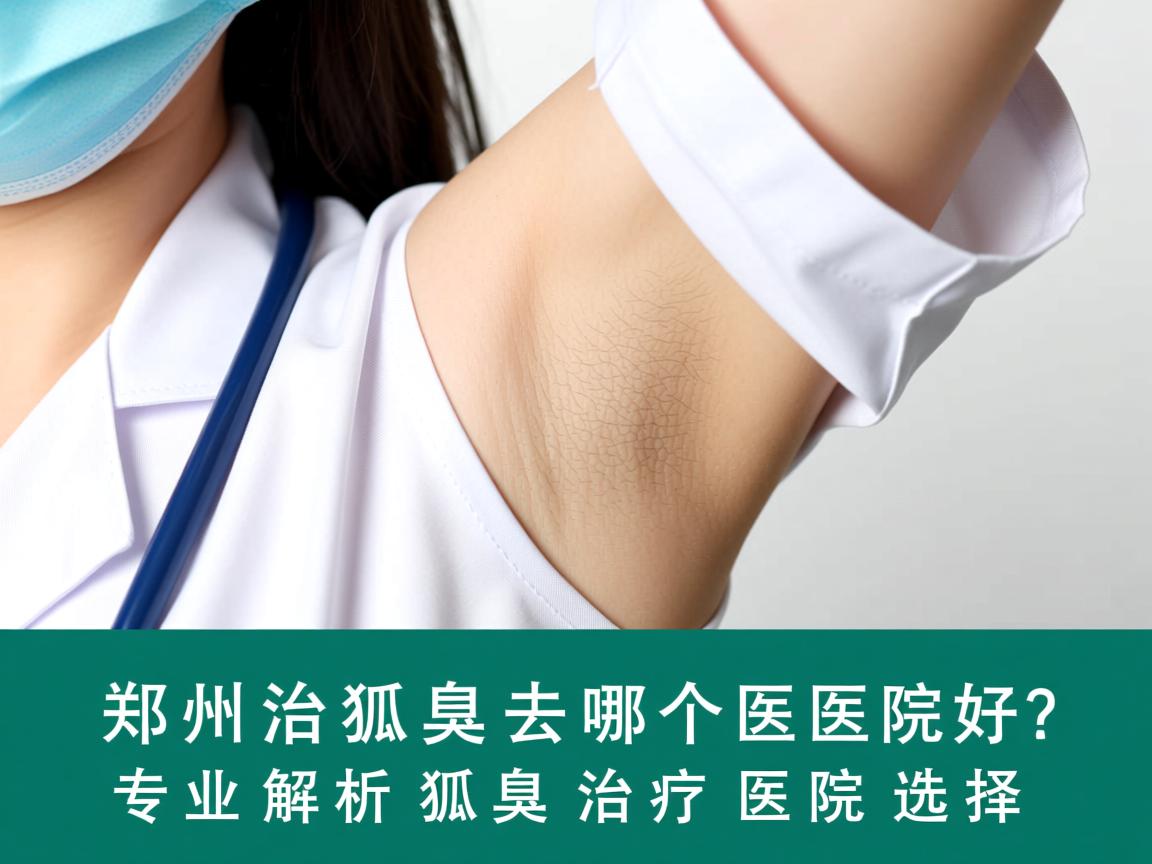 郑州治狐臭去哪个医院好？专业解析狐臭治疗医院选择