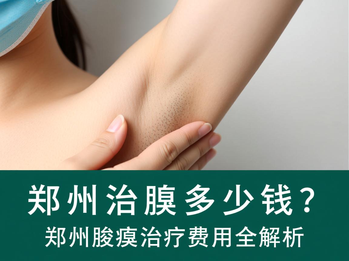 郑州治腋臭多少钱？郑州腋臭治疗费用全解析