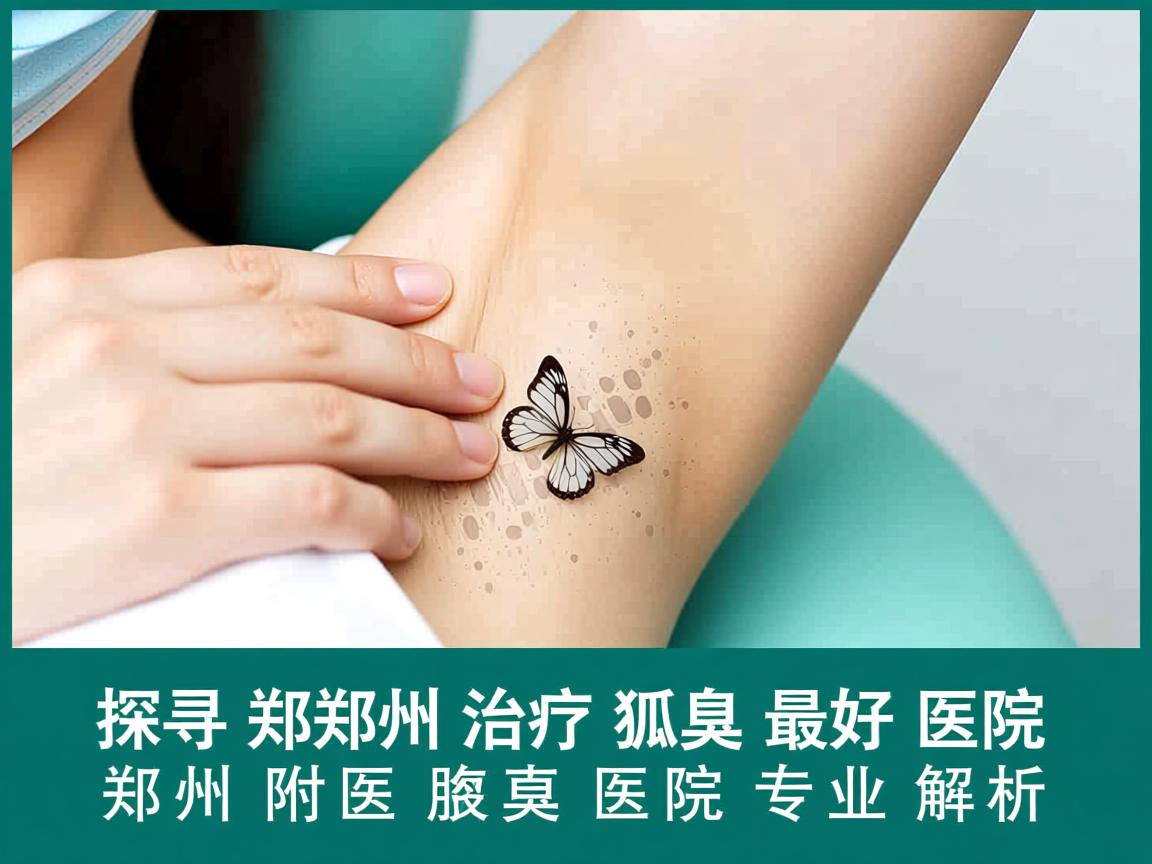 探寻郑州治疗狐臭最好医院，郑州附医腋臭医院专业解析