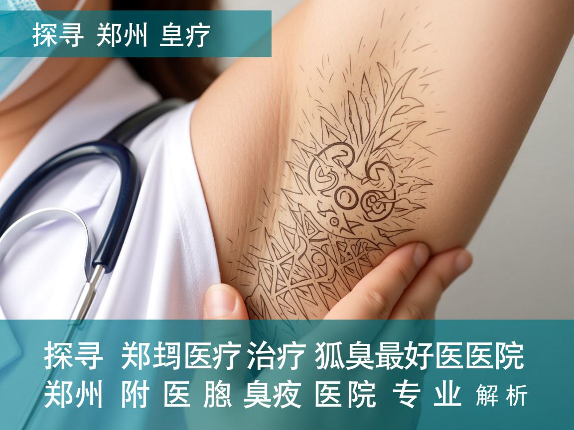 探寻郑州治疗狐臭最好医院，郑州附医腋臭医院专业解析