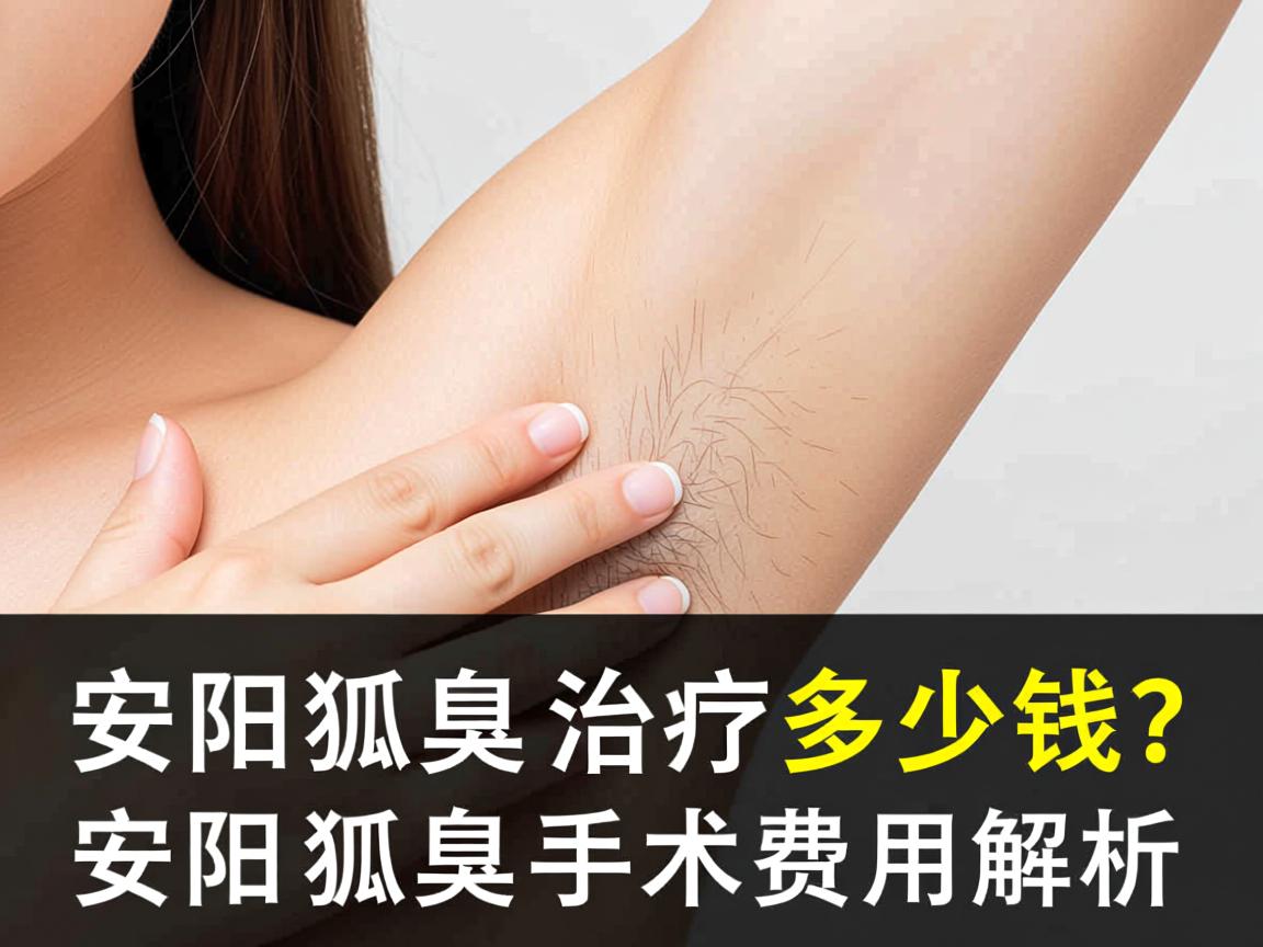 安阳狐臭治疗多少钱？安阳狐臭手术费用解析