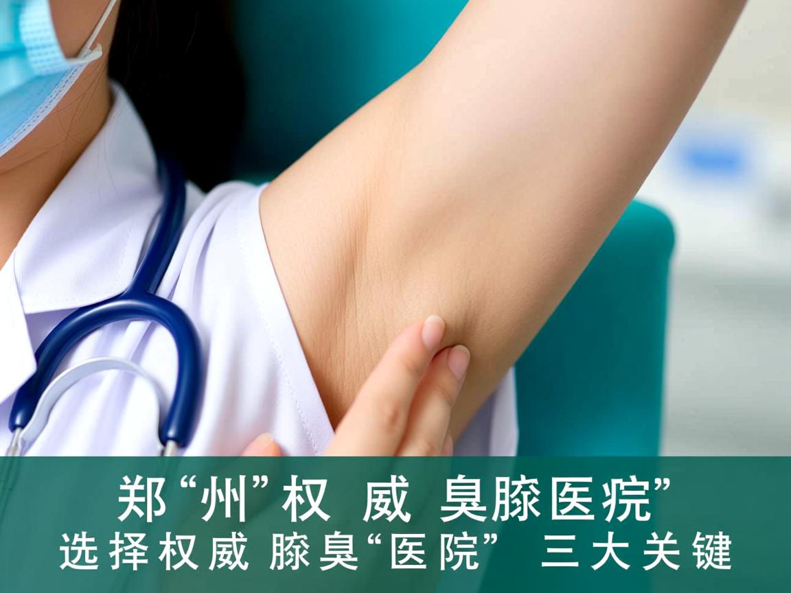 郑州权威腋臭医院解析,选择权威腋臭医院的三大关键 郑州权威腋臭医院解析,选择权威腋臭医院的三大关键
